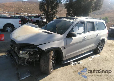 2017 Mercedes-Benz Amg Gls 63 из США, поврежденный, VIN 4JGDF7FE7HA777403